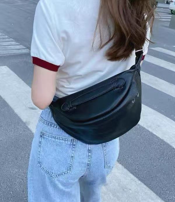 Sacs bananes en cuir véritable pour femmes de taille supérieure photo review