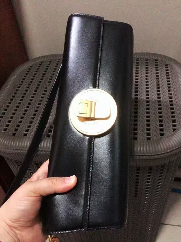 Damen Dosen Schnalle Minimal Lange Baguette Taschen photo review