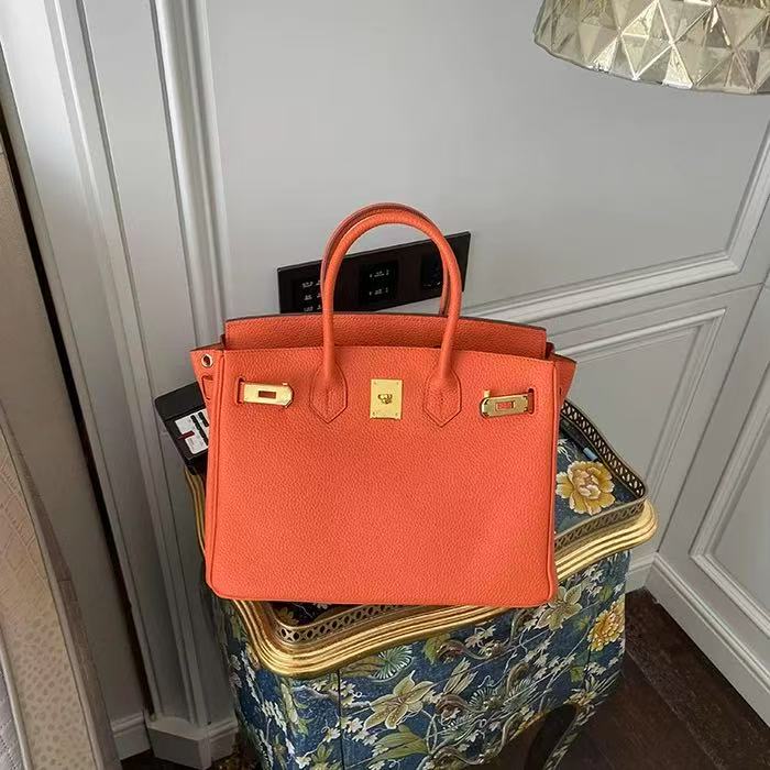 Women's Genuine Leather Top Handle Handbags - 30CM photo review