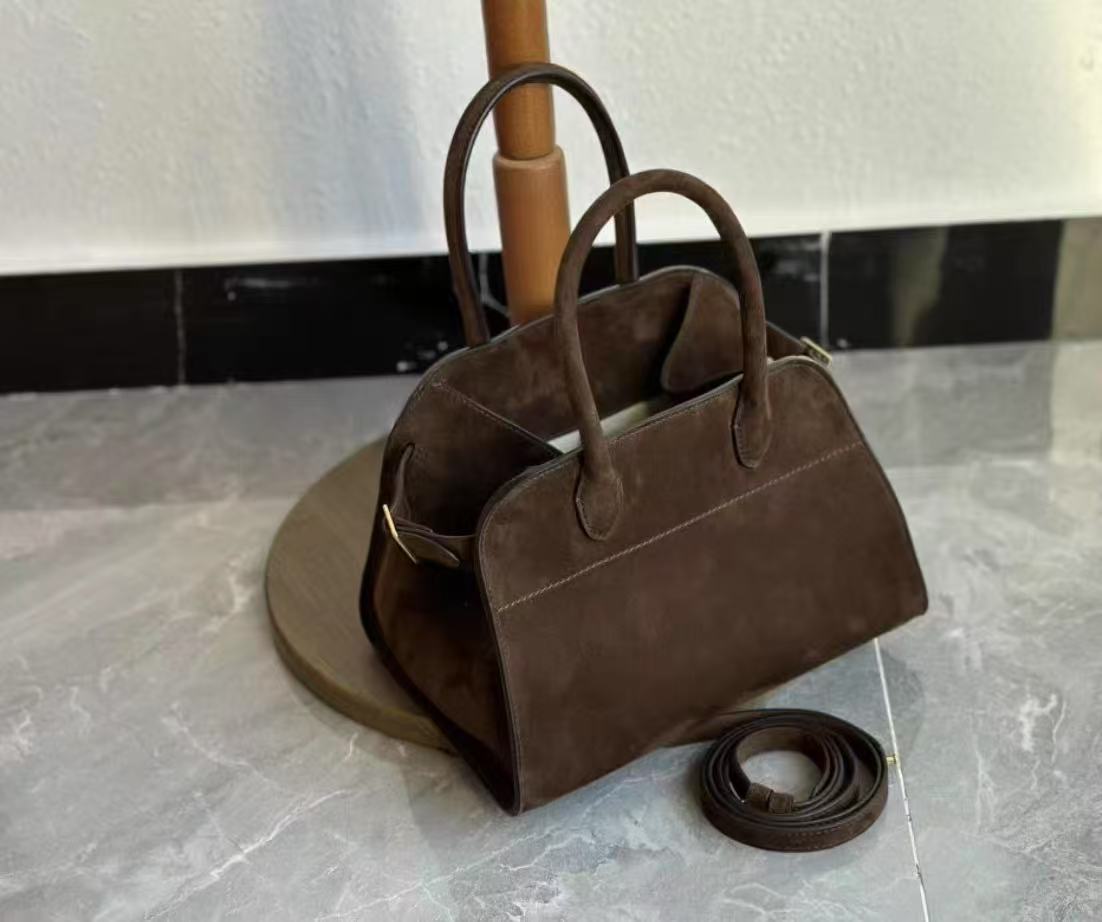 Damen Wildleder Echtes Leder Vintage Handtasche photo review