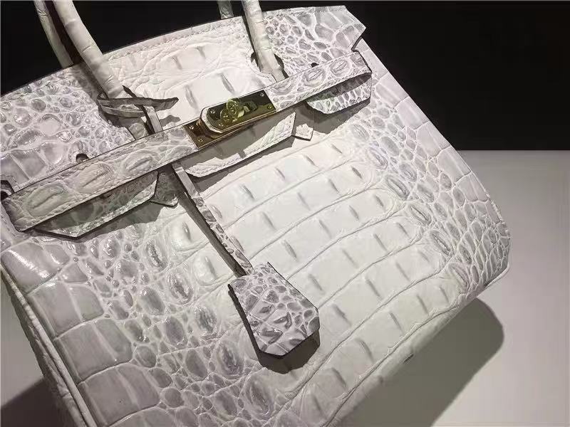 Sac à main en cuir de crocodile avec bandoulière pour femmes photo review