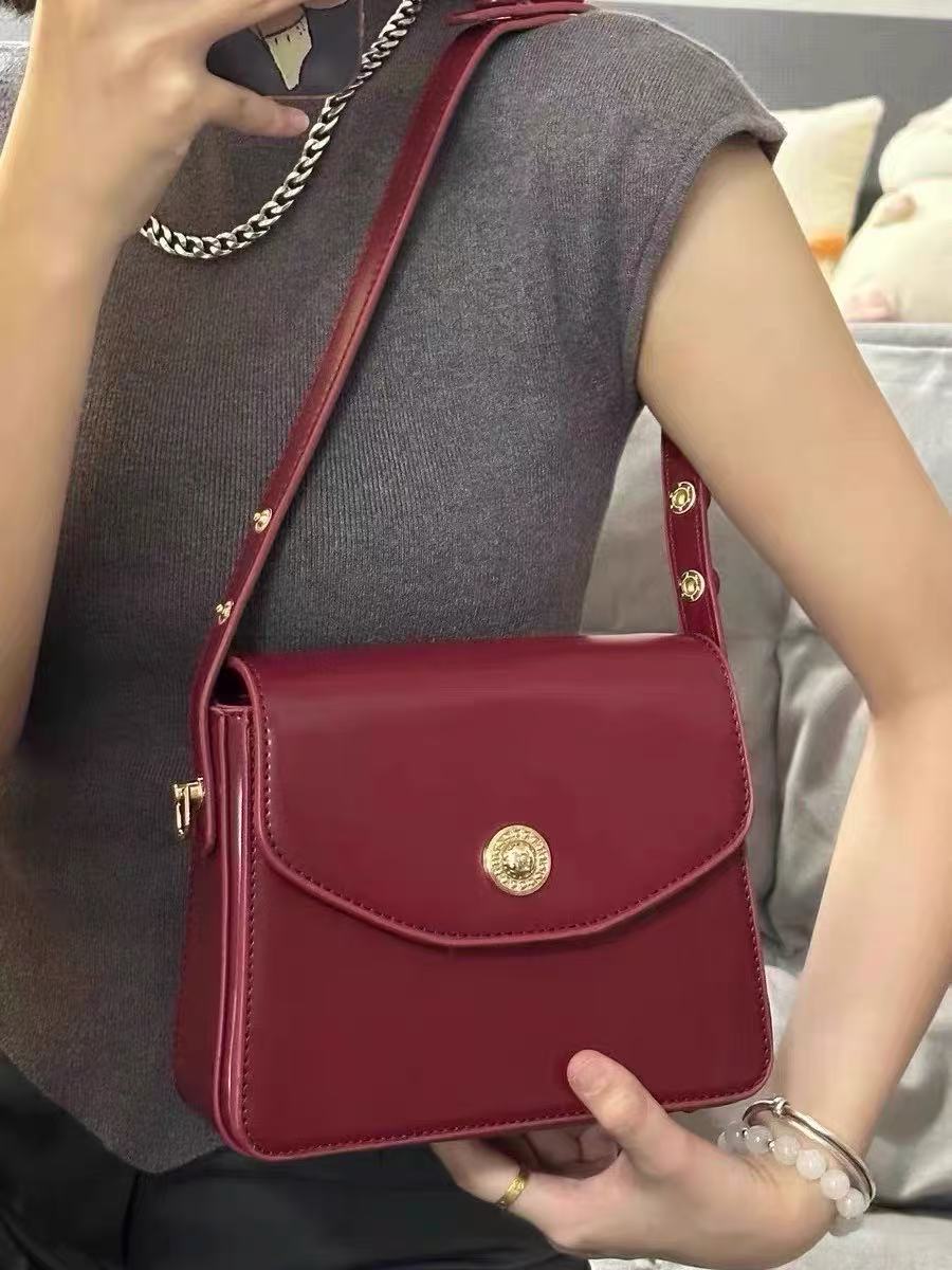 Kleine Minimal Flap Vegane Handtaschen für Damen photo review