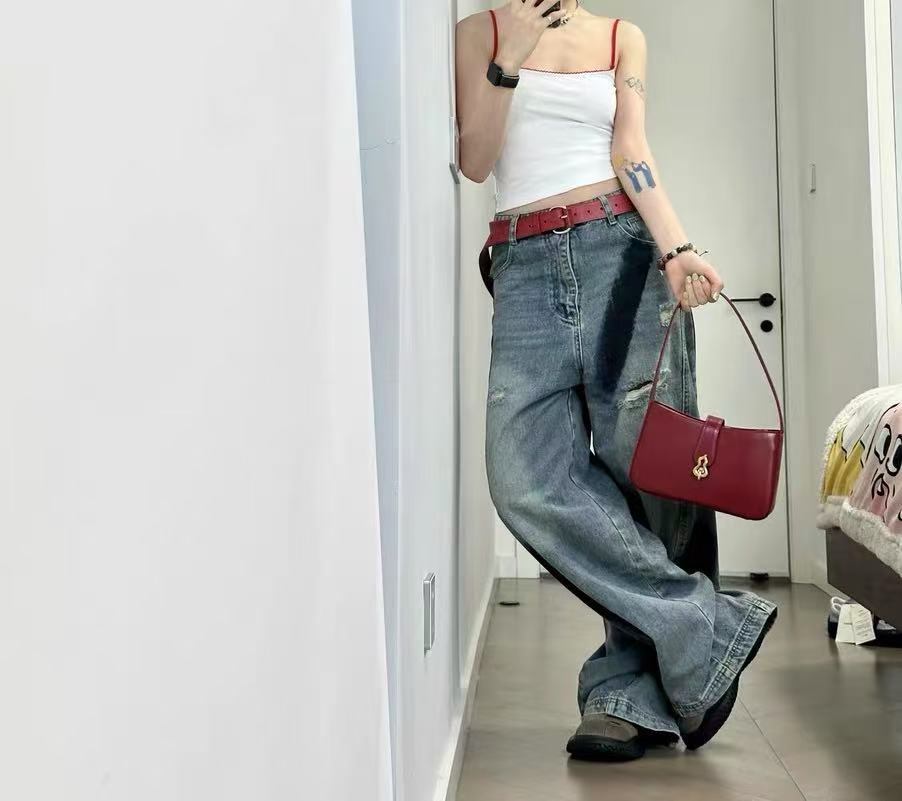 Minimalistische Umhängetasche aus echtem Leder in Form einer Kürbisschnalle für Frauen photo review