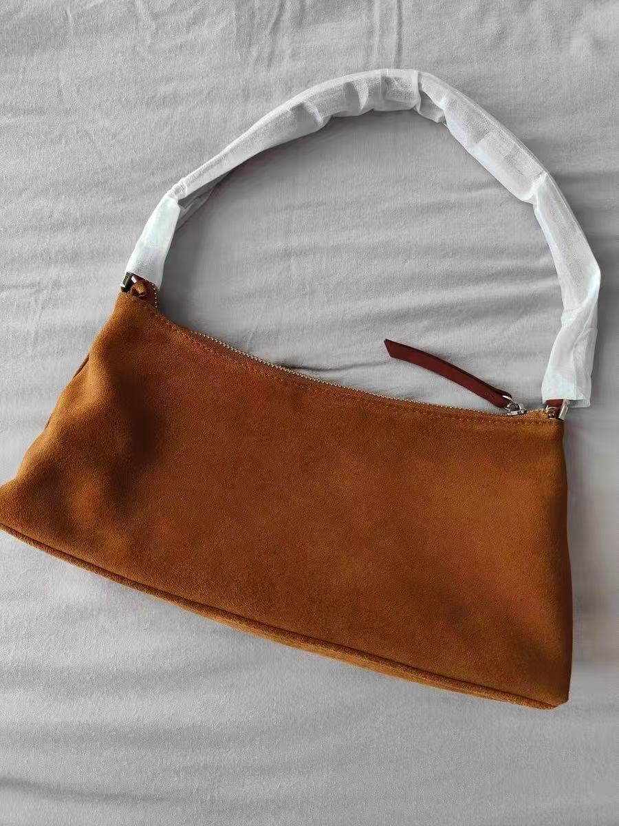 Women's Shoulder Bags in Cowhide Suede Leather photo review