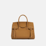 Women's Minimalist Lychee Top-Grain Leather Handbag