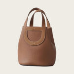Damen Bucket Bag aus feinstem Leder mit Schweineschnalle