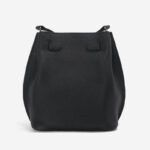 Sac à main en cuir vintage de grain supérieur avec fermeture en argent pour femmes