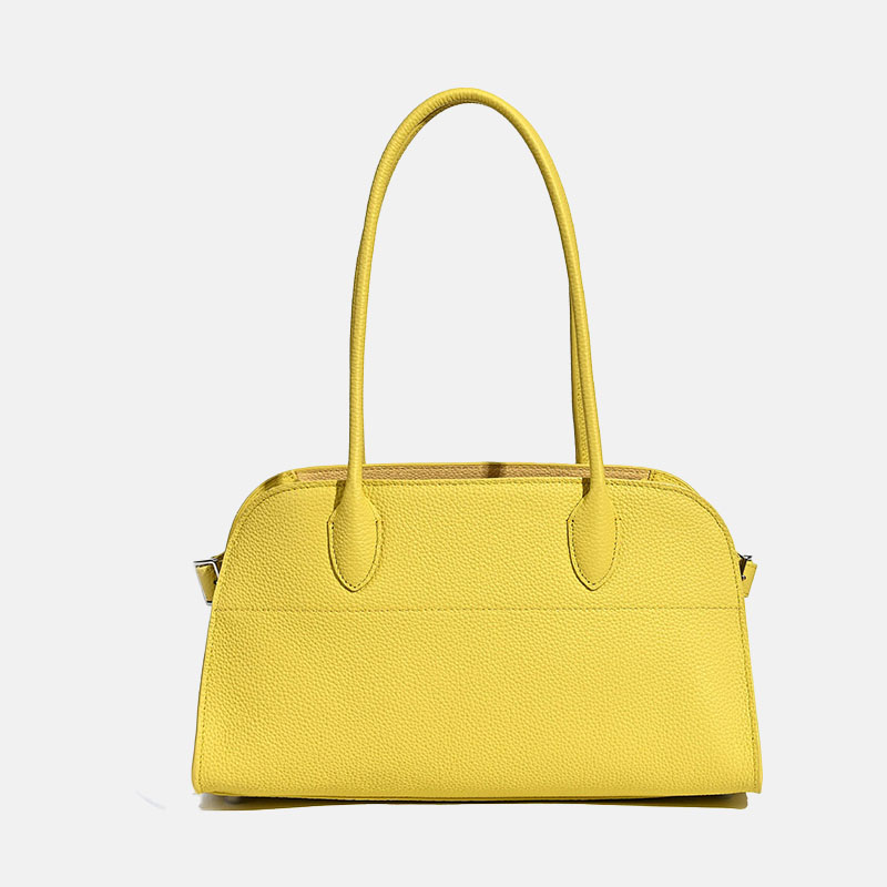 Women's  Minimalist Full Grain Leather Shoulder Satchel Handbags