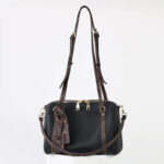 Sac à bandoulière en cuir vintage pour femmes