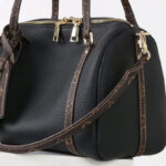 Sac à bandoulière en cuir vintage pour femmes