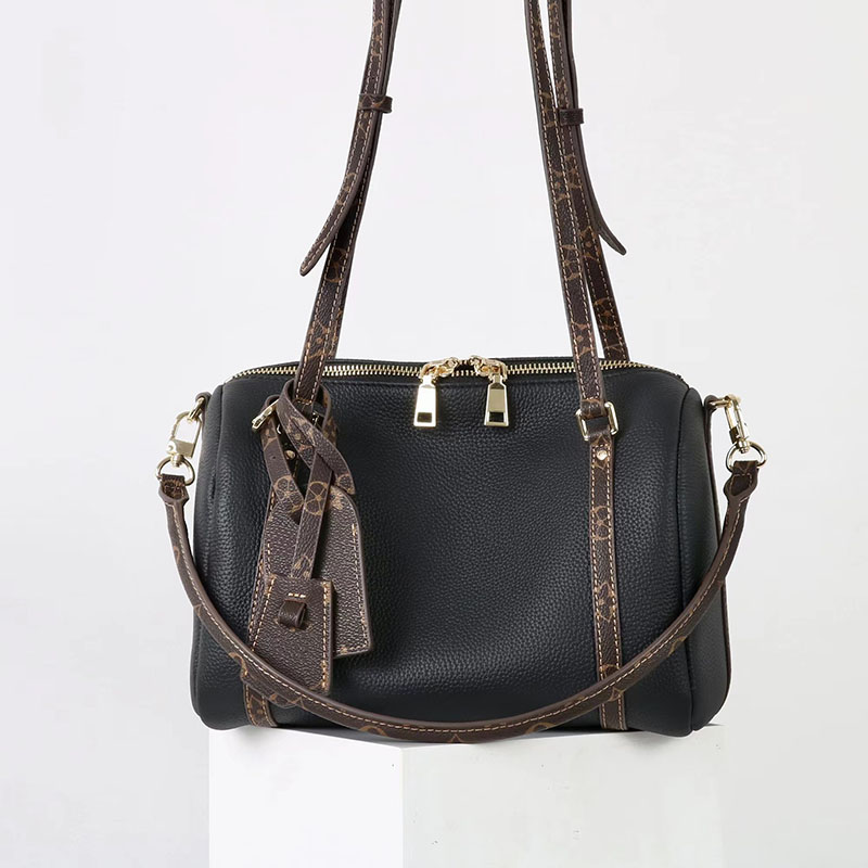 Sac à bandoulière en cuir vintage pour femmes