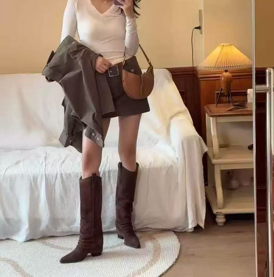 Damen Halbmond Umhängetaschen mit Reißverschluss aus echtem Leder photo review