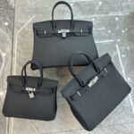 Women's Full Grain Leather Top Handle Bags with Rhinestones Silver Hardware