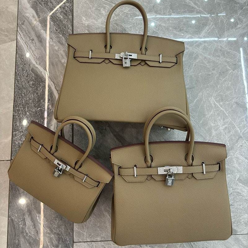 Women's Full Grain Leather Top Handle Bags with Rhinestones Silver Hardware