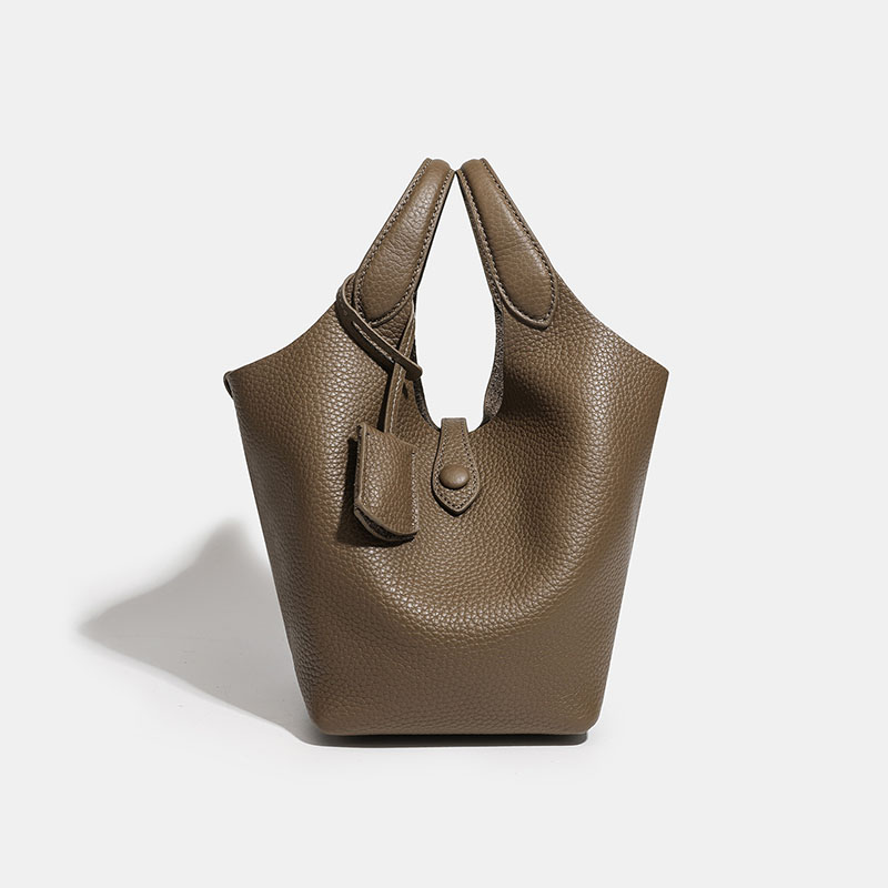 Sac à main en cuir pleine fleur pour femmes
