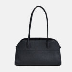 Women's Minimalist Full-Grain Leather Shoulder Handbags