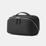 Sac à main à fermeture éclair en cuir de grain supérieur pour femmes