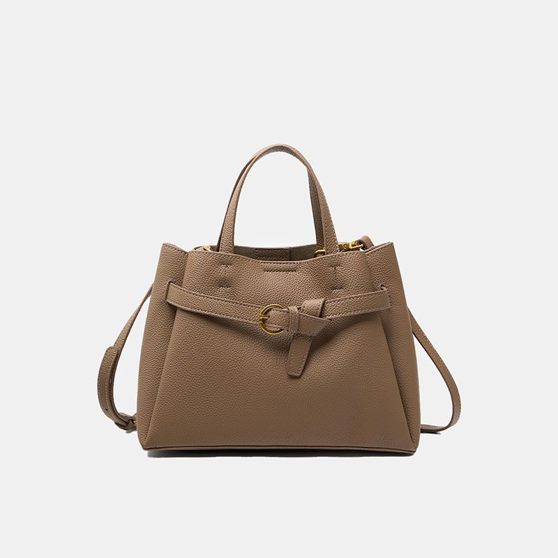 Sac à main vintage à bandoulière en cuir pleine fleur pour femmes