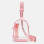 Womens Stadium Approved Clear Sling Bags for Super Bowl 2026