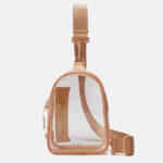 Womens Stadium Approved Clear Sling Bags for Super Bowl 2026