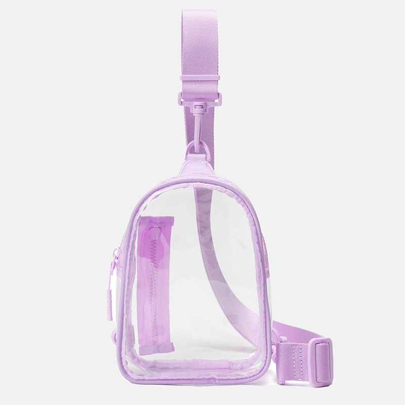 Womens Stadium Approved Clear Sling Bags for Super Bowl 2026