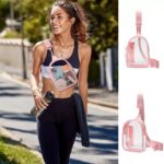 Womens Stadium Approved Clear Sling Bags for Super Bowl 2026