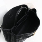 Women's Woven Leather Bow Rope Crossbody Shoulder Handbag