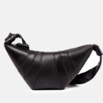 Women's Lambskin Dumpling-Shaped Zipper Crossbody Shoulder Bags