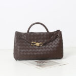 Women's Woven Leather Bow Rope Crossbody Shoulder Handbag