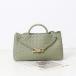 Women's Woven Leather Bow Rope Crossbody Shoulder Handbag