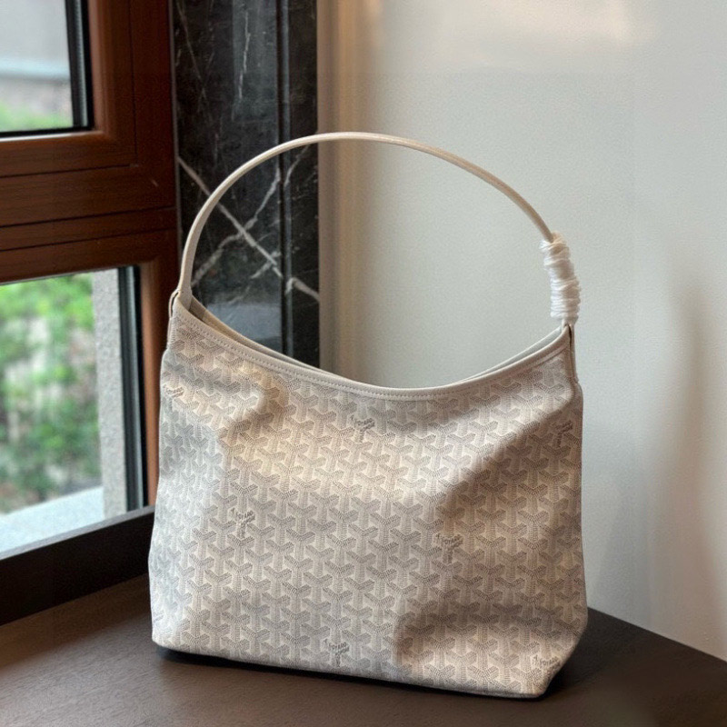 Women’s Leather PVC Printed Canvas Hobo Shoulder Bag