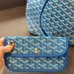 Women’s Leather PVC Printed Canvas Hobo Shoulder Bag