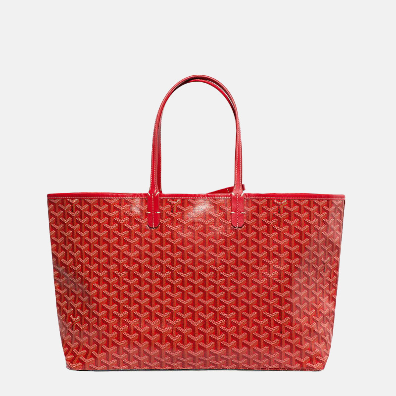 Fourre-tout en cuir fendu PVC Canvas imprimé géométrique pour femmes