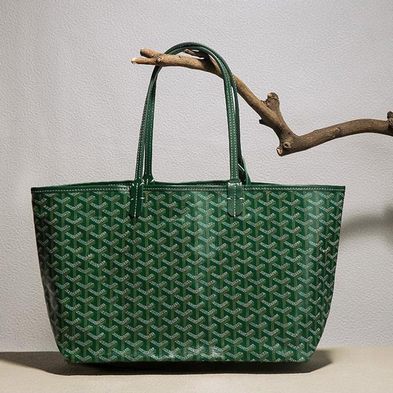 Fourre-tout en cuir fendu PVC Canvas imprimé géométrique pour femmes