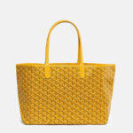 Fourre-tout en cuir fendu PVC Canvas imprimé géométrique pour femmes