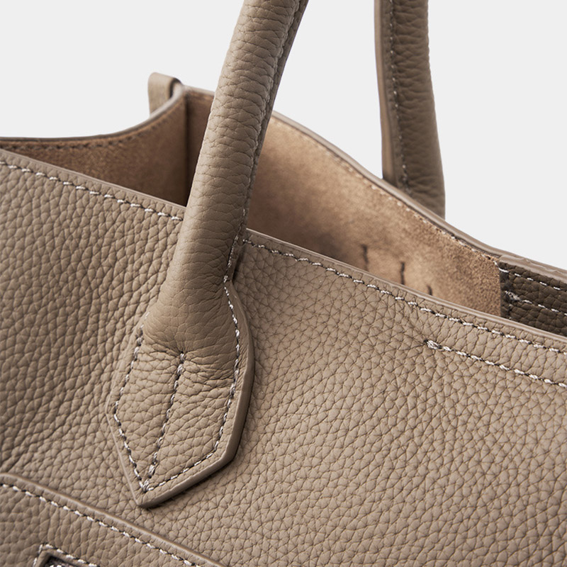 Women's Vintage Full-Grain Leather Zipper Shoulder Crossbody Tote Bags