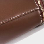 Women's Vintage Leather Box Crossbody Shoulder Strap Top Handbag Bag With Lock Buckle