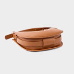 Women's Vintage Leather Crossbody Shoulder Bags With Zipper Closure