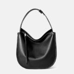 Women's Vintage Leather Crossbody Shoulder Bags With Zipper Closure