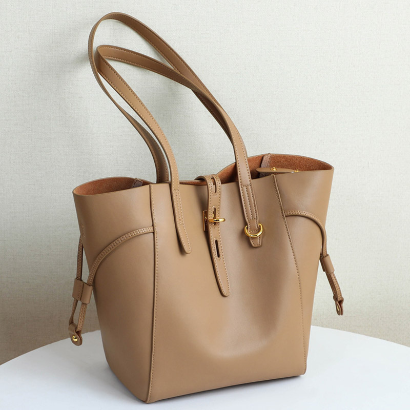Sacs fourre-tout en cuir vintage en forme d'aile avec fermeture à boucle pour femmes