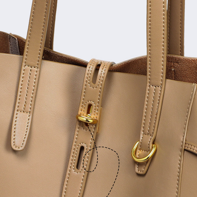 Sacs fourre-tout en cuir vintage en forme d'aile avec fermeture à boucle pour femmes