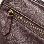 Women's Minimalist Cowhide Leather Shoulder Crossbody Bag