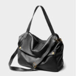 Women's Minimalist Cowhide Leather Shoulder Crossbody Bag