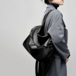 Women's Minimalist Cowhide Leather Shoulder Crossbody Bag
