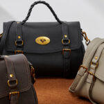 Sac à main en cuir de grain supérieur tressé pour femmes, avec bandoulière et quincaillerie dorée