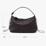 Women's Woven Lambskin Pillow Chain Crossbody Shoulder Handbags