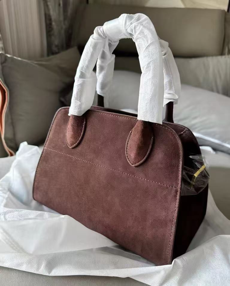 Damen Wildleder Echtes Leder Vintage Handtasche photo review