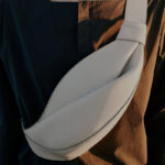 Women's Cowhide Leather Pillow-Shaped Sling Bag