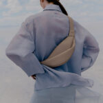 Women's Cowhide Leather Pillow-Shaped Sling Bag
