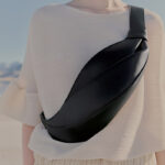 Women's Cowhide Leather Pillow-Shaped Sling Bag